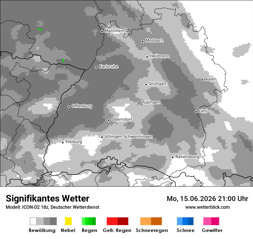 Signifikantes Wetter