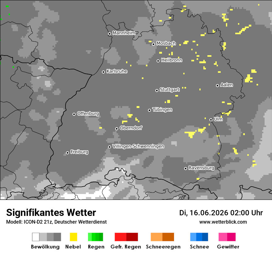 Signifikantes Wetter