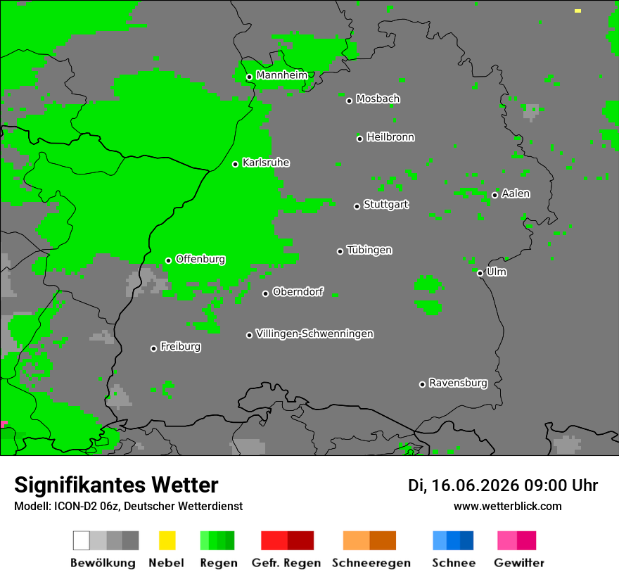 Signifikantes Wetter