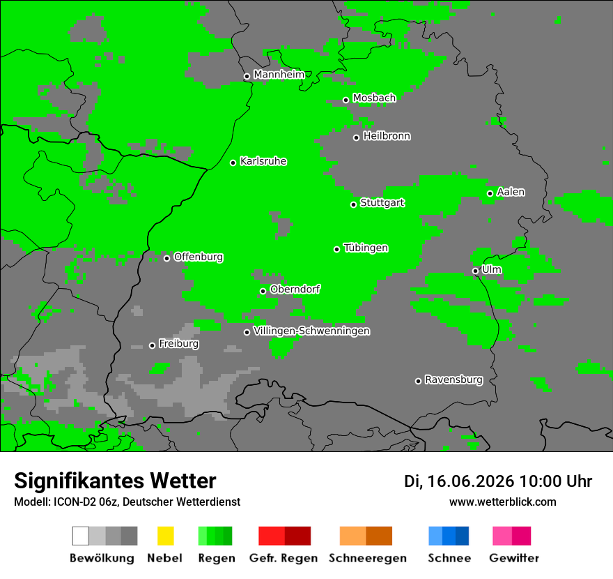 Signifikantes Wetter