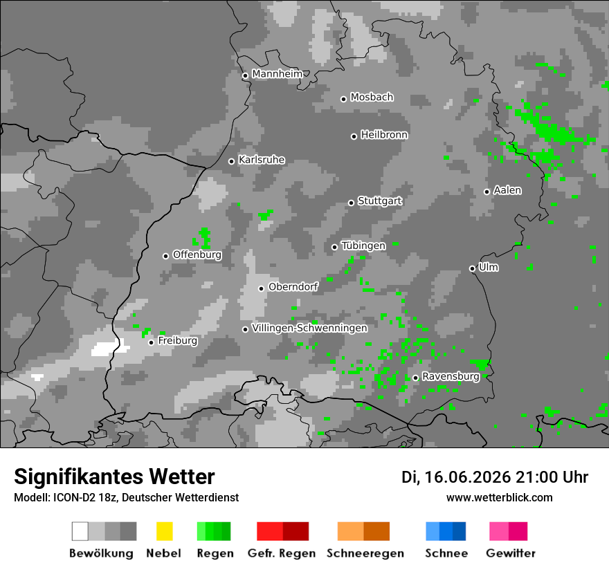 Signifikantes Wetter