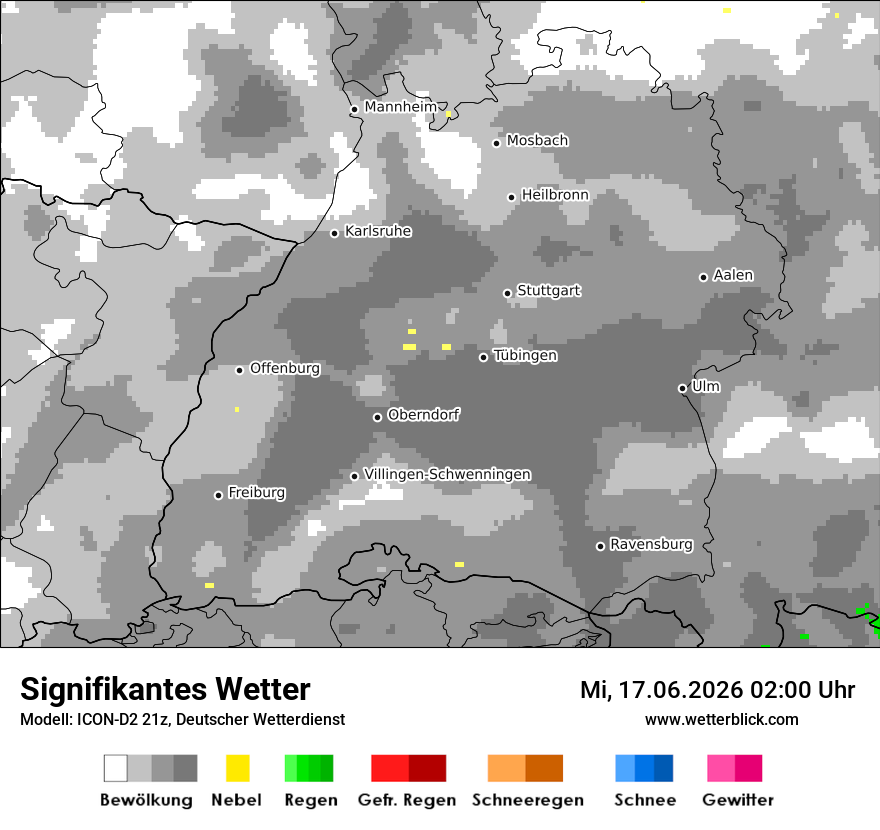 Signifikantes Wetter