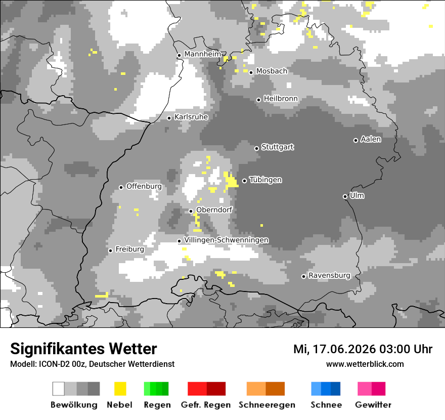 Signifikantes Wetter
