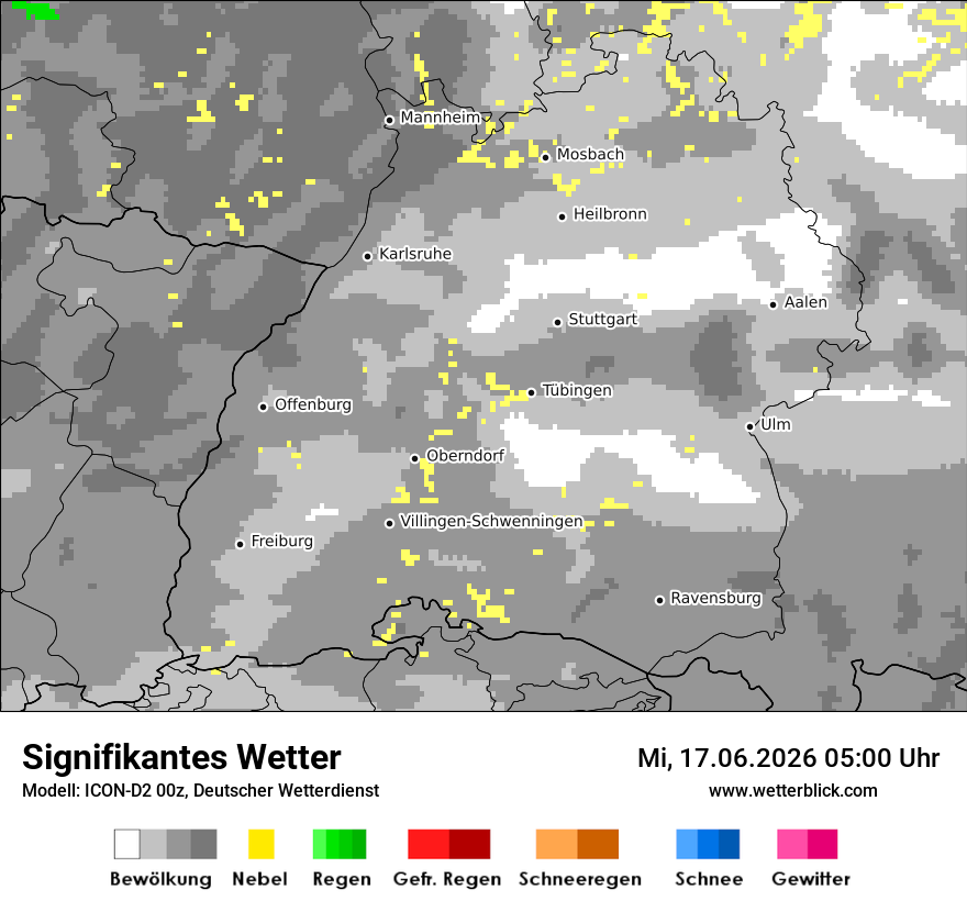 Signifikantes Wetter