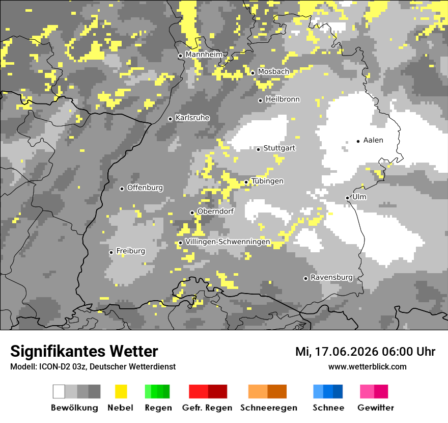 Signifikantes Wetter