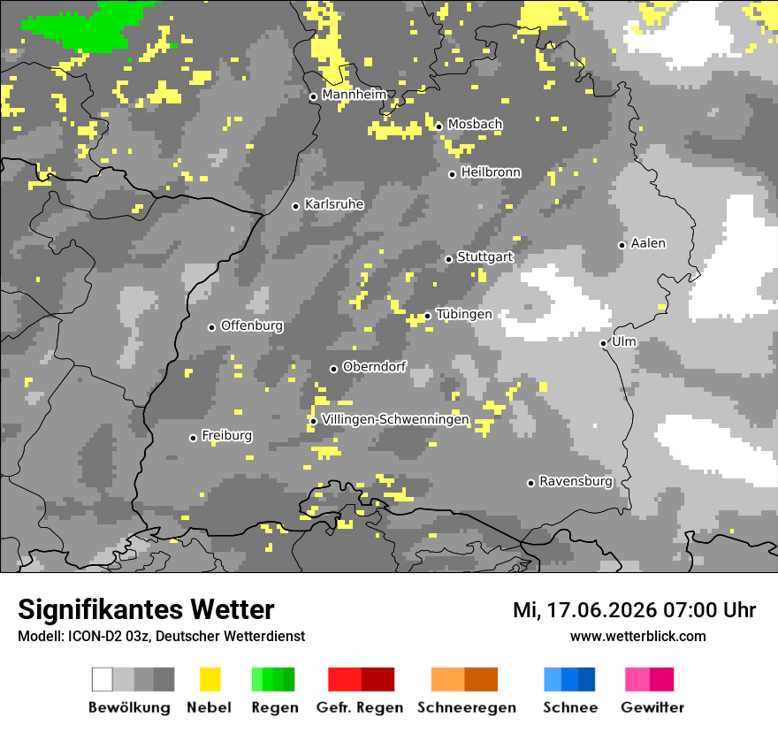 Signifikantes Wetter