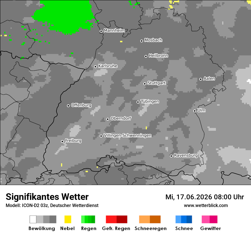 Signifikantes Wetter