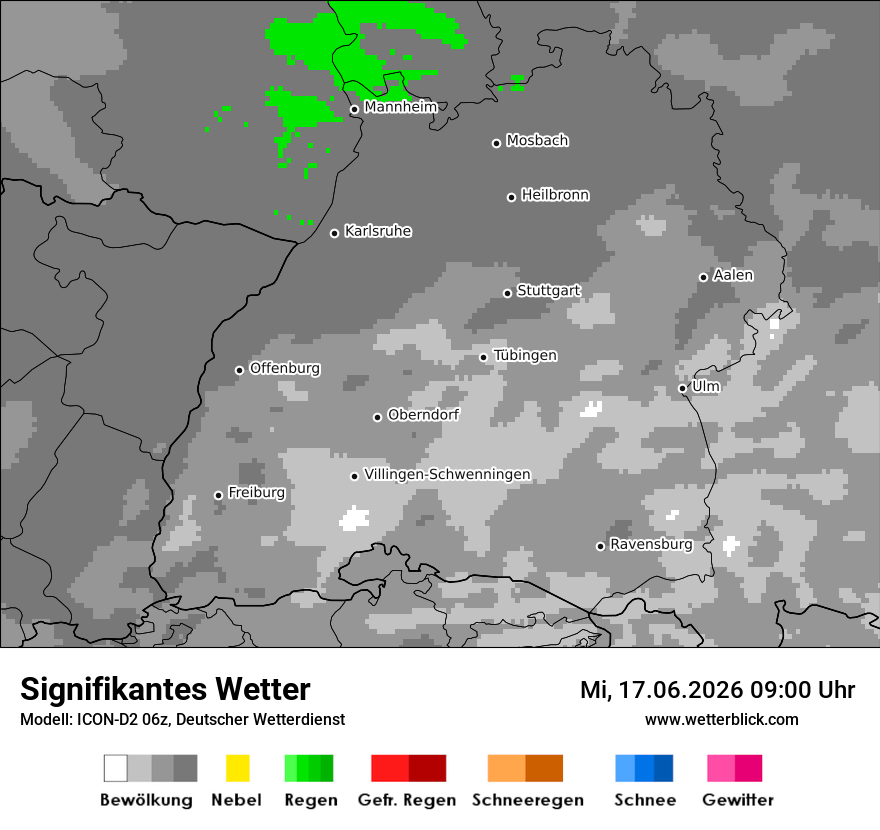 Signifikantes Wetter