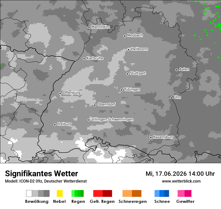 Signifikantes Wetter