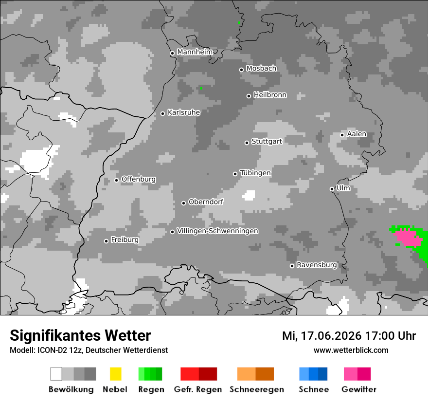 Signifikantes Wetter