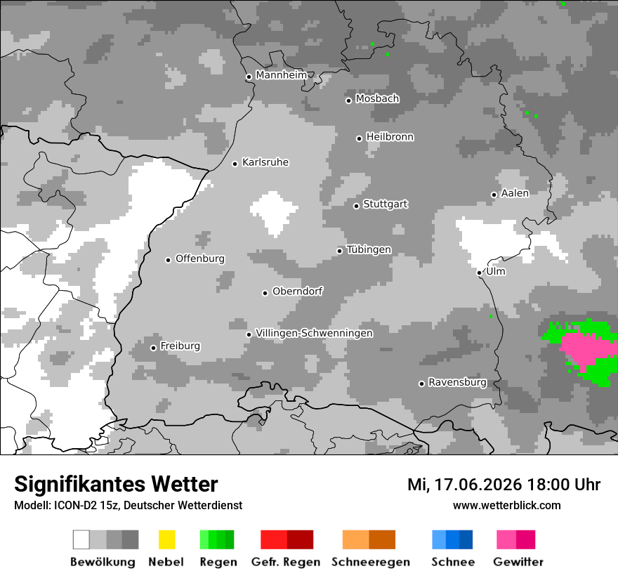 Signifikantes Wetter