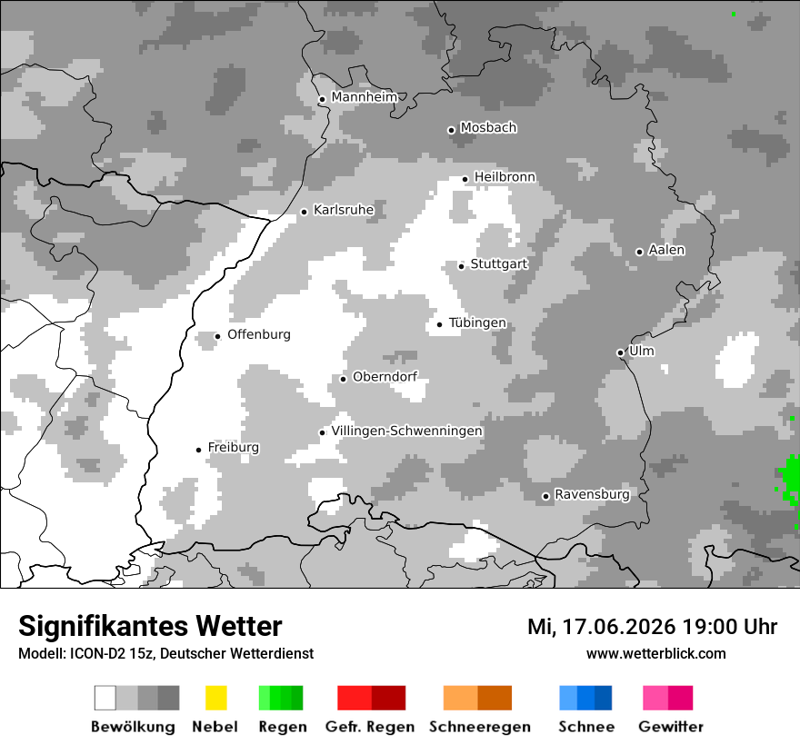 Signifikantes Wetter