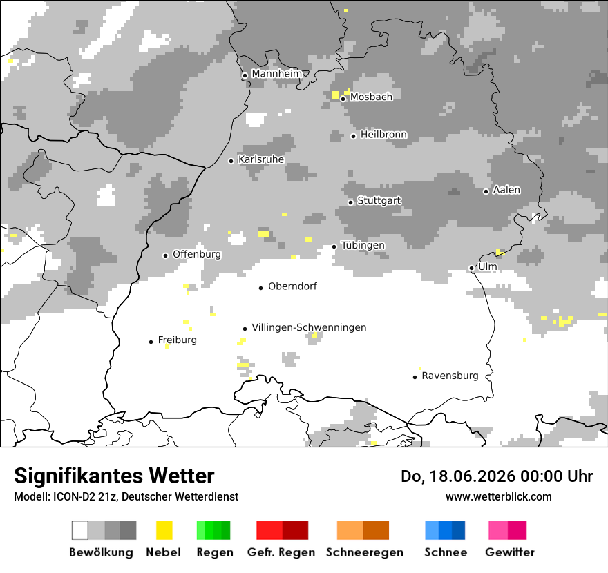 Signifikantes Wetter