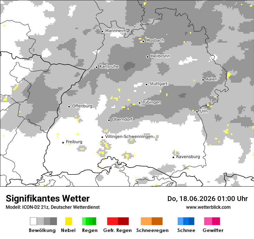 Signifikantes Wetter