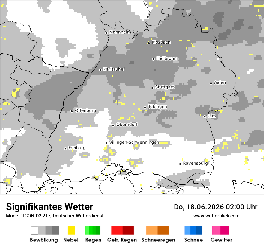Signifikantes Wetter