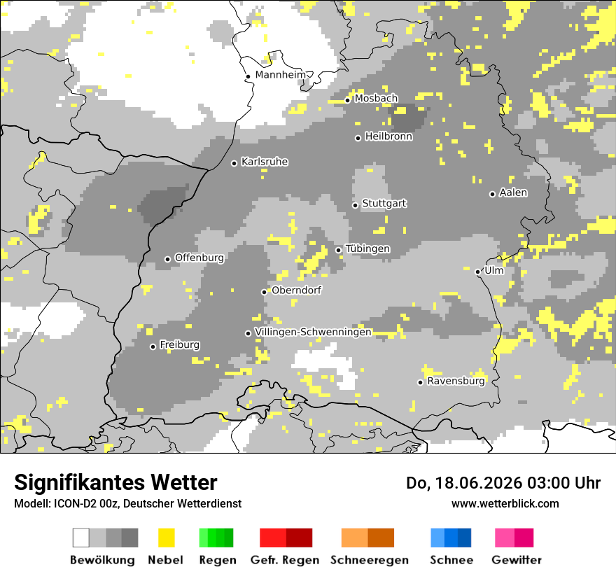 Signifikantes Wetter