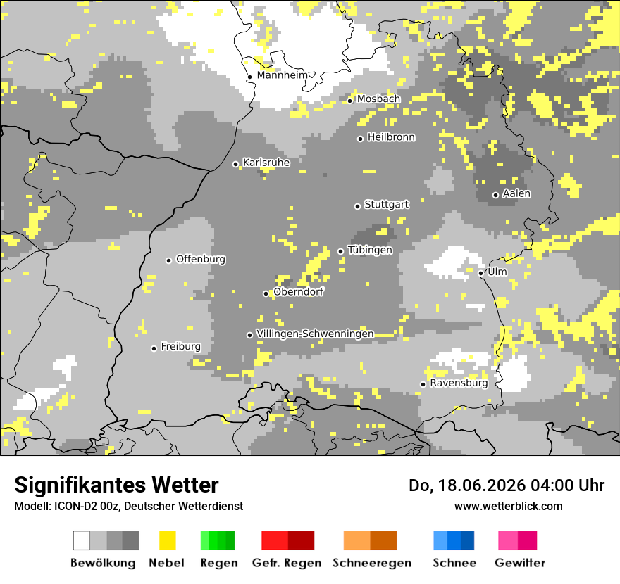 Signifikantes Wetter