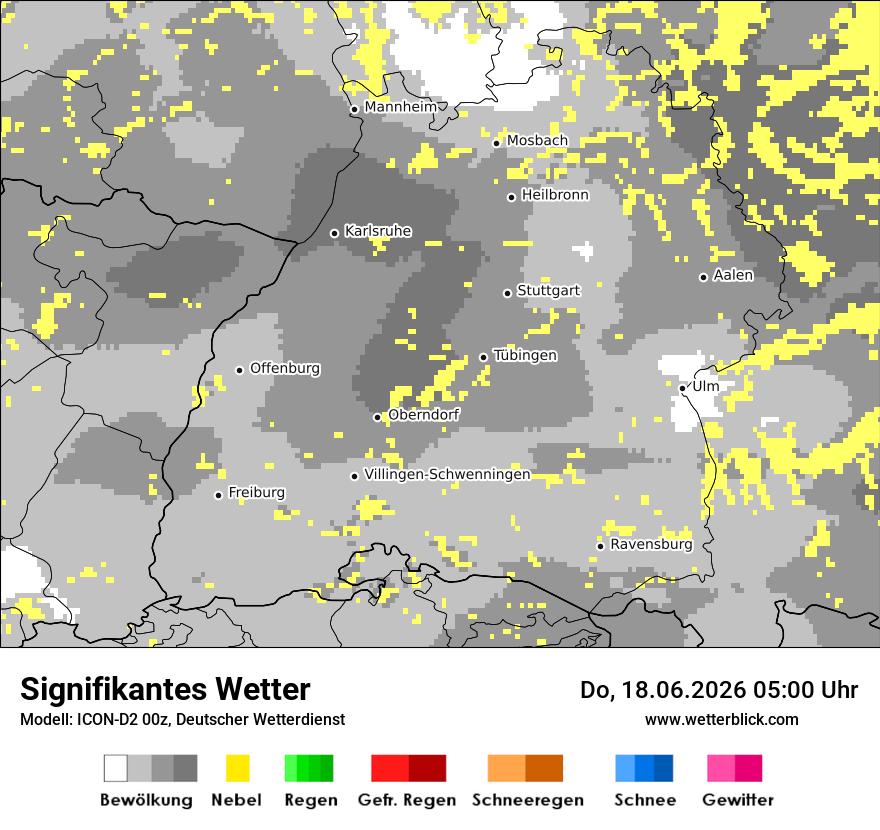 Signifikantes Wetter