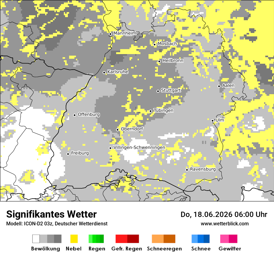 Signifikantes Wetter