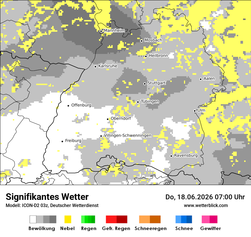 Signifikantes Wetter