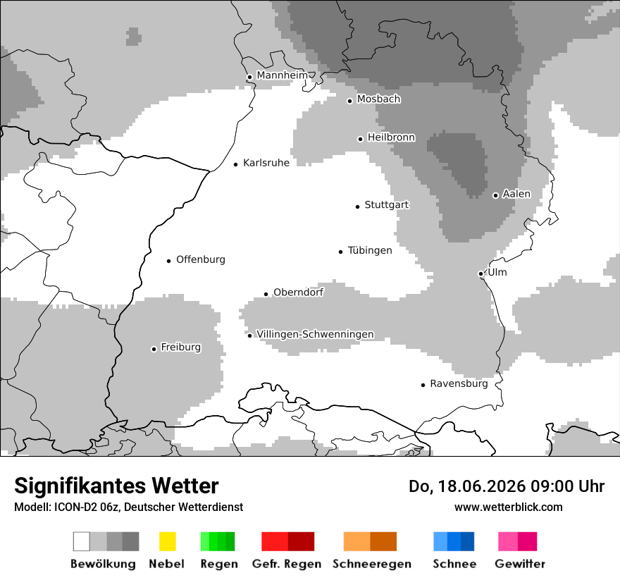 Signifikantes Wetter
