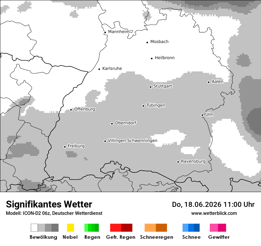 Signifikantes Wetter