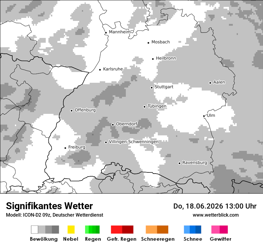 Signifikantes Wetter