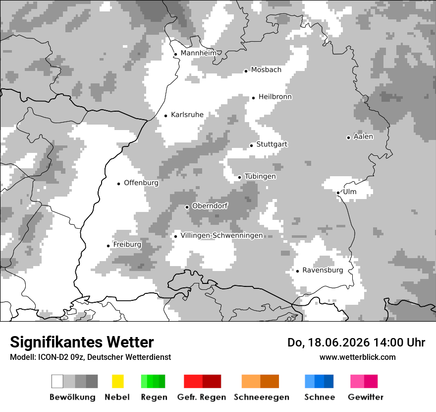 Signifikantes Wetter