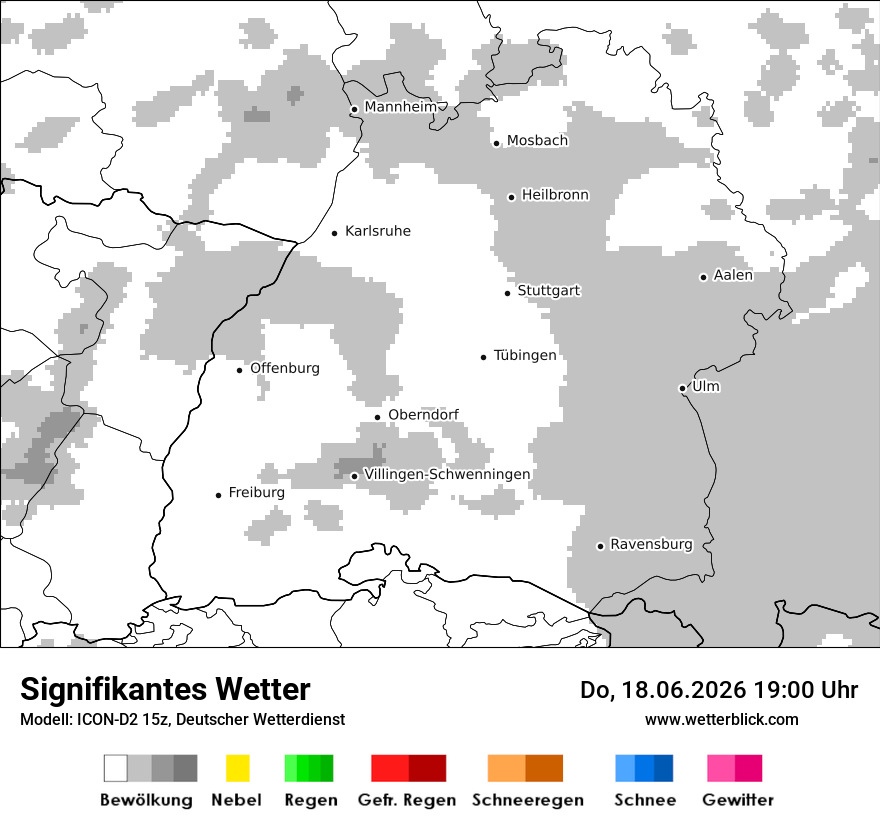 Signifikantes Wetter