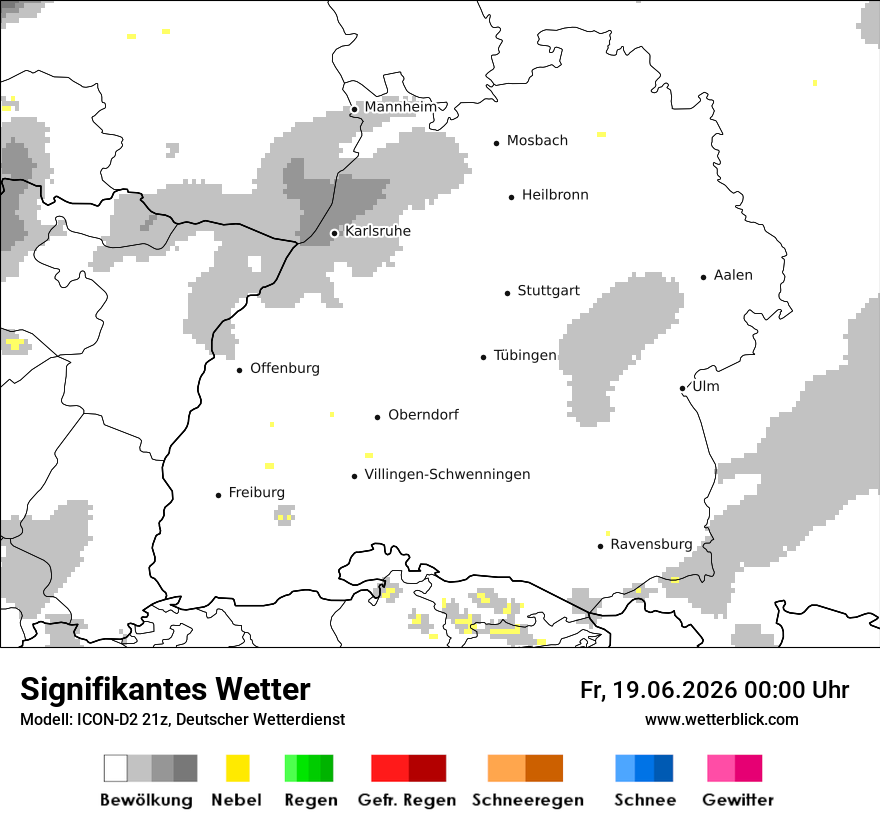 Signifikantes Wetter