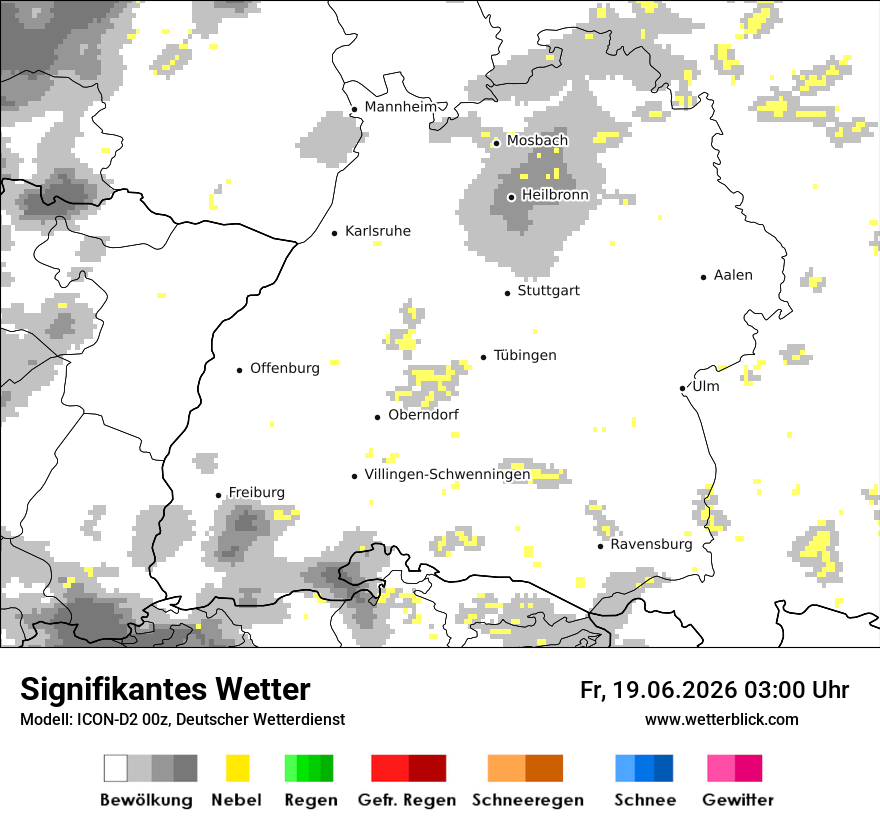 Signifikantes Wetter