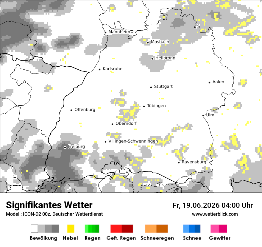 Signifikantes Wetter