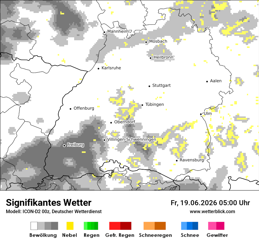 Signifikantes Wetter