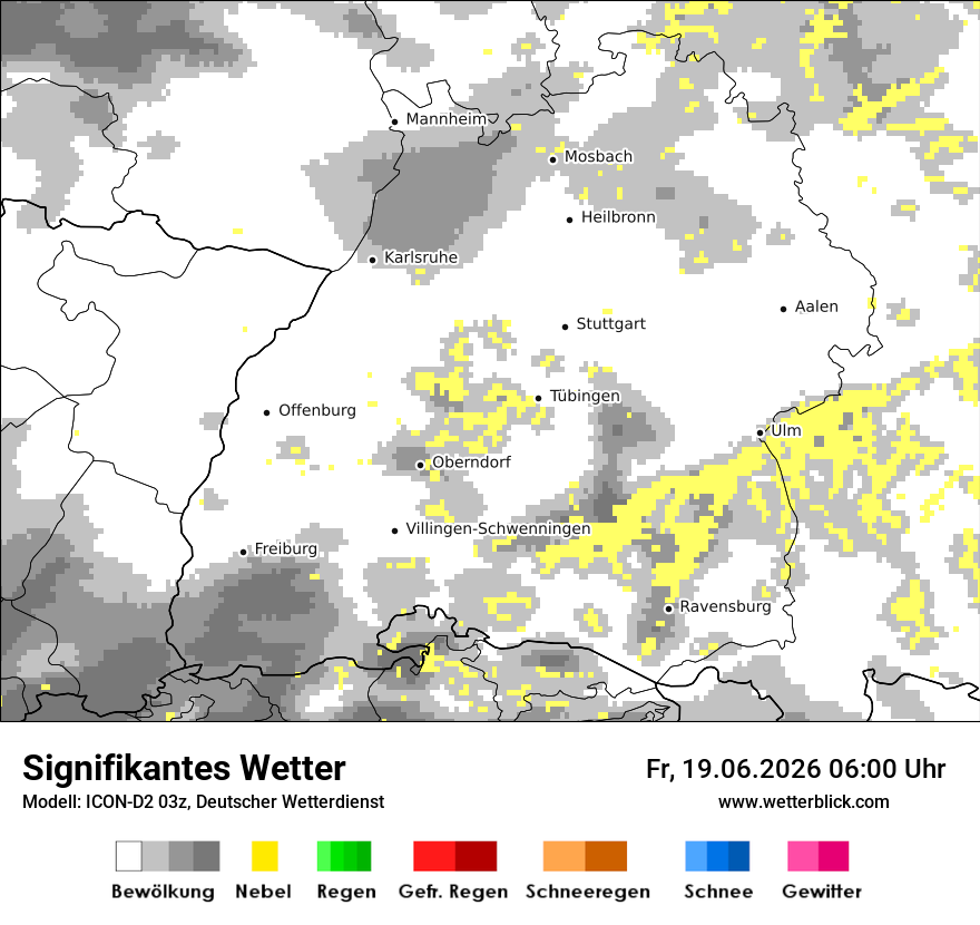 Signifikantes Wetter