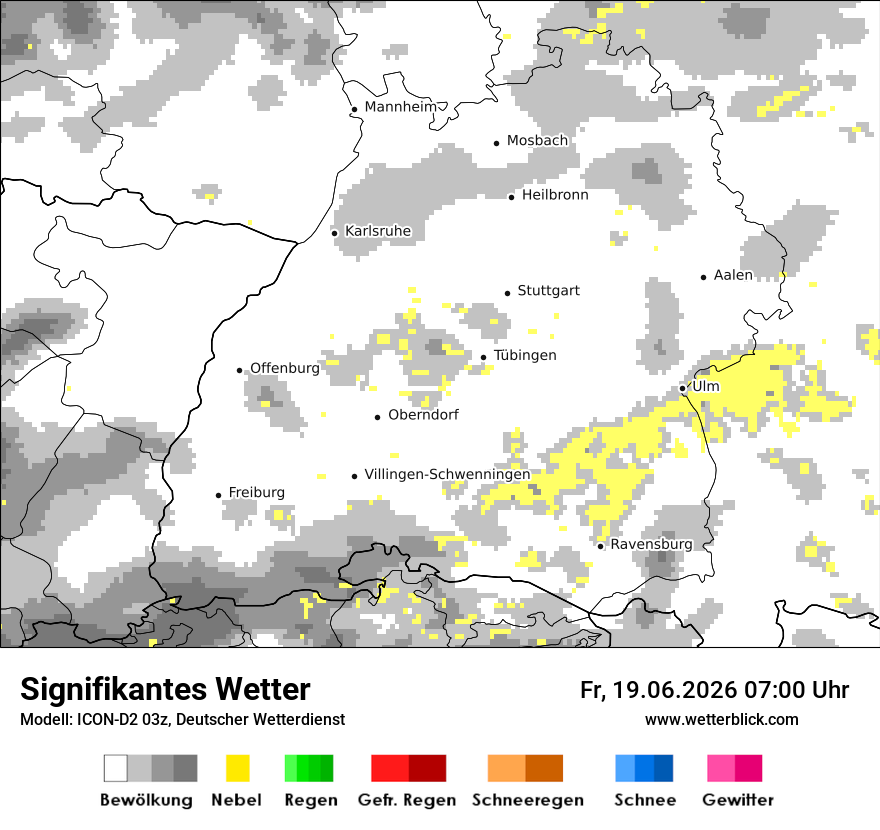 Signifikantes Wetter