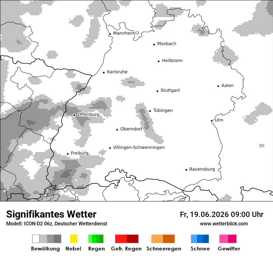 Signifikantes Wetter