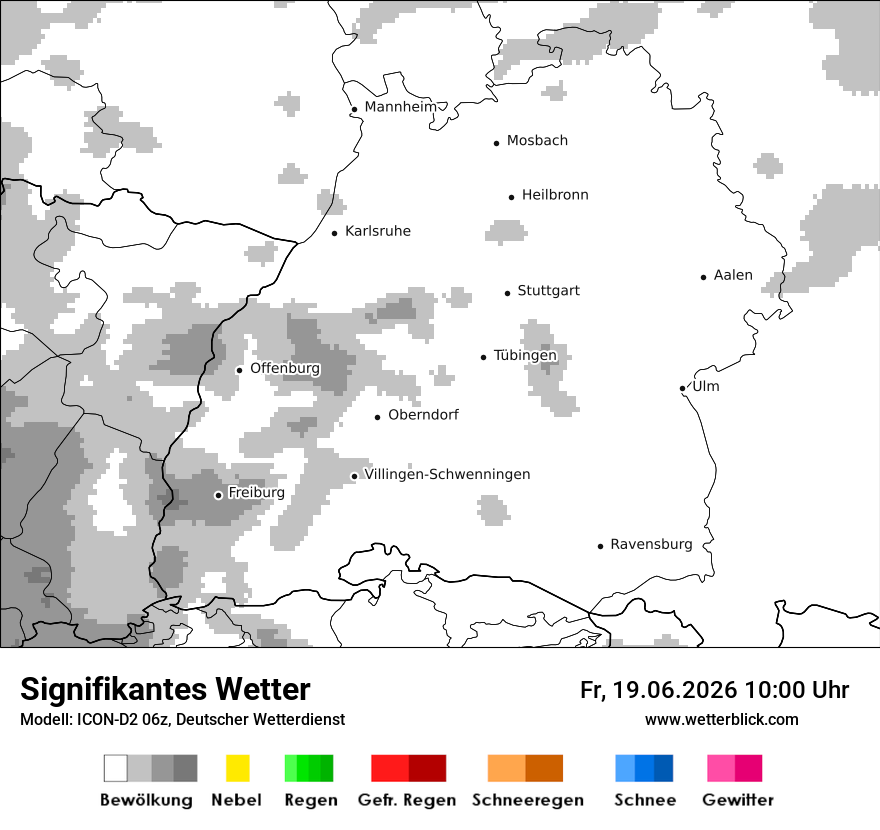 Signifikantes Wetter