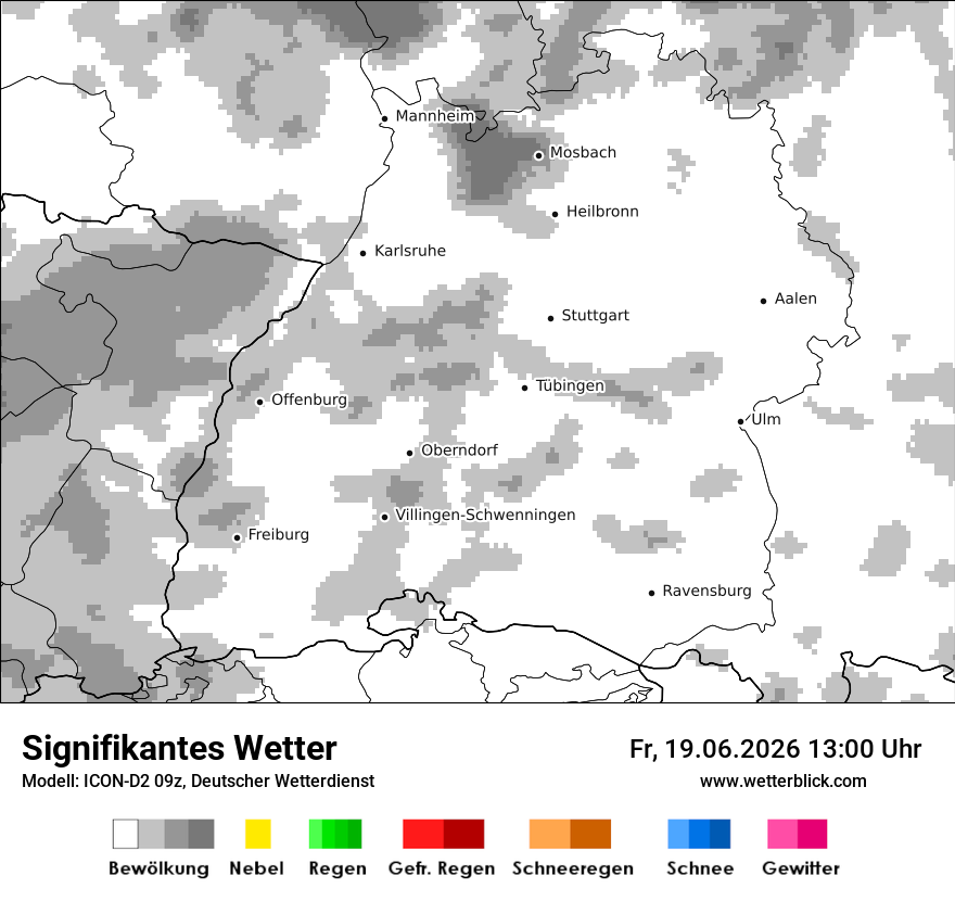 Signifikantes Wetter