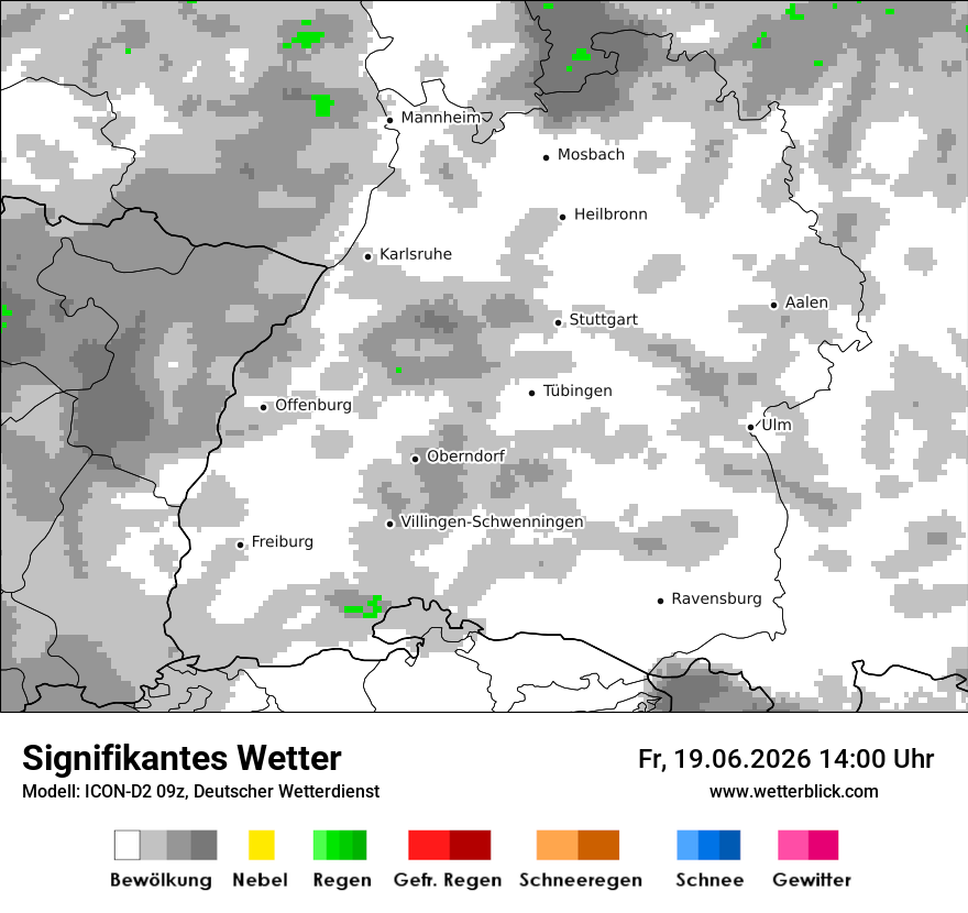Signifikantes Wetter