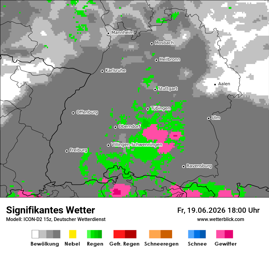 Signifikantes Wetter