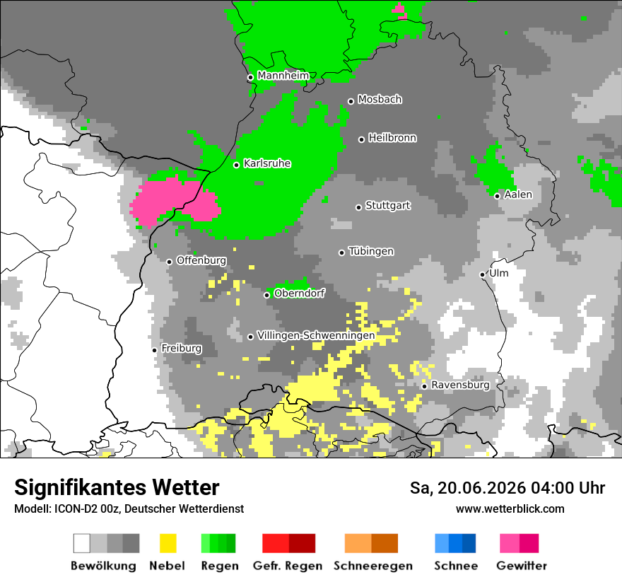 Signifikantes Wetter