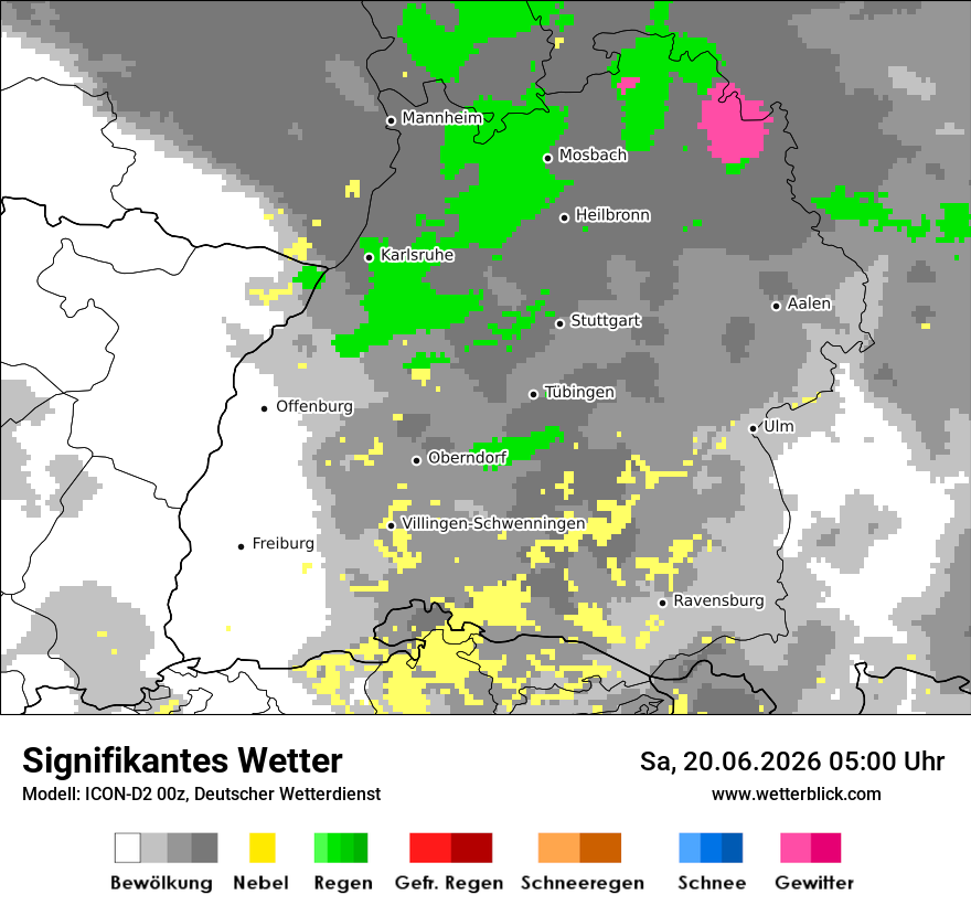 Signifikantes Wetter