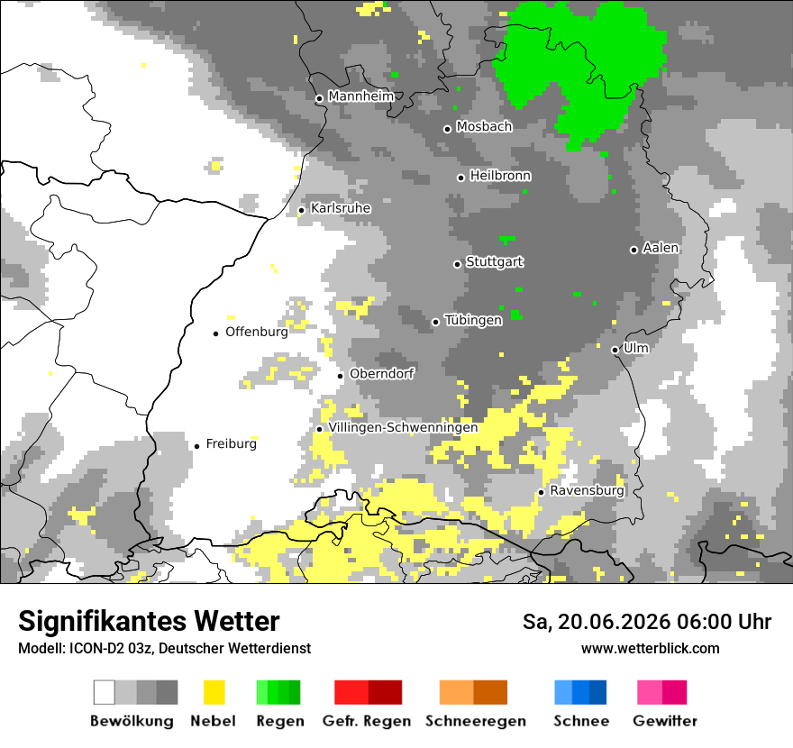 Signifikantes Wetter