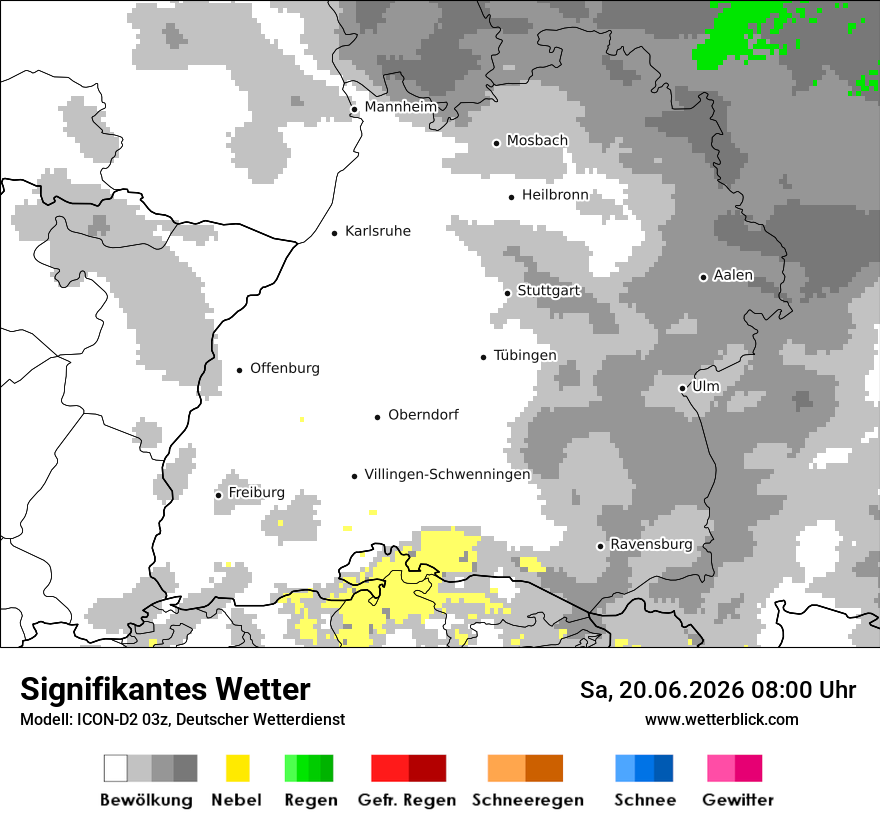 Signifikantes Wetter