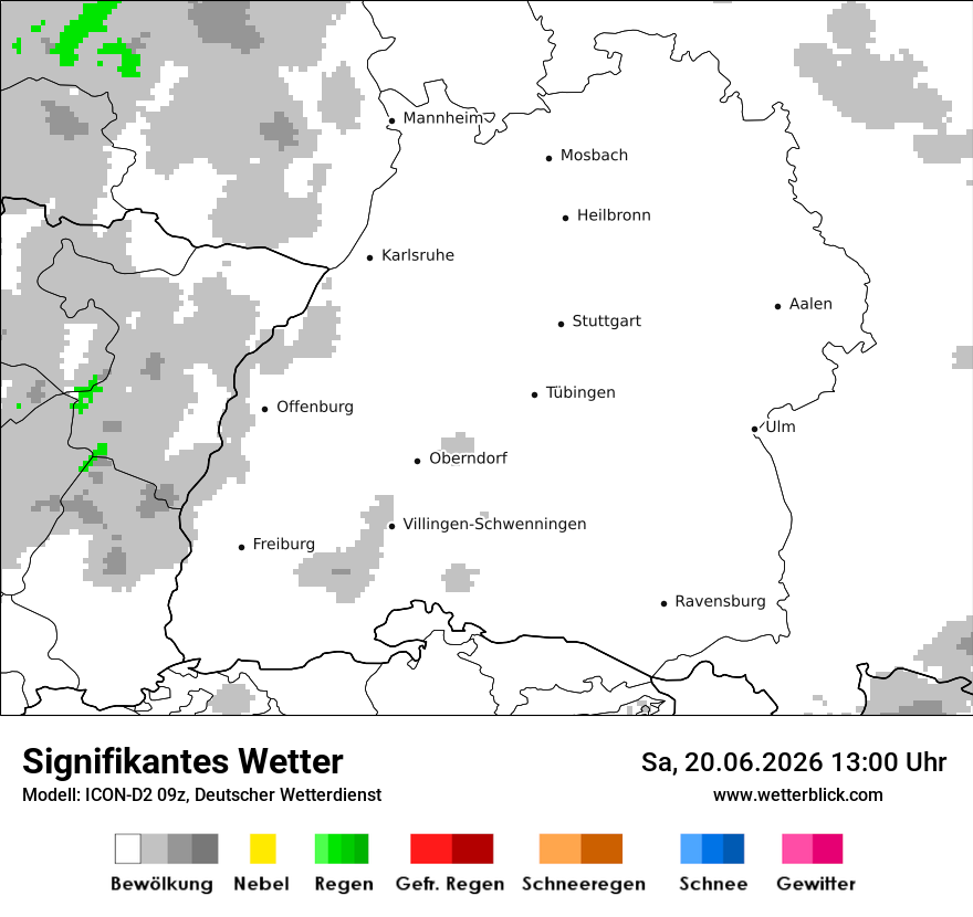 Signifikantes Wetter