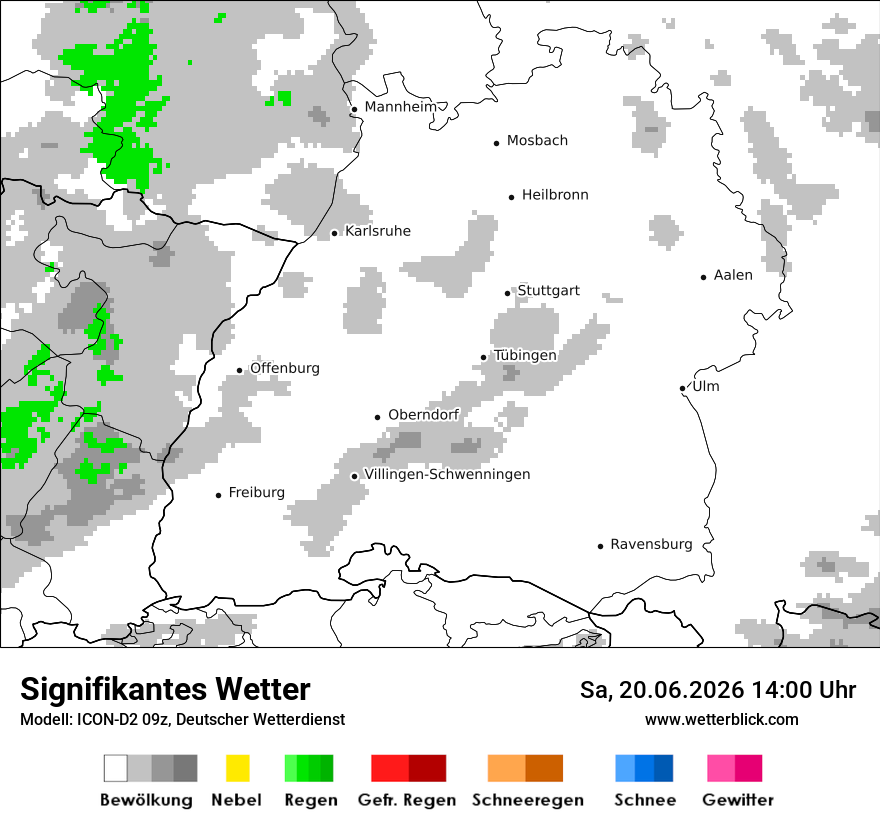 Signifikantes Wetter