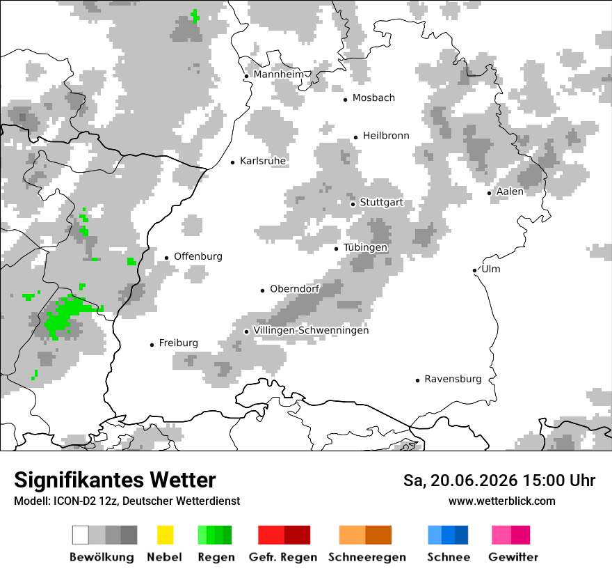 Signifikantes Wetter