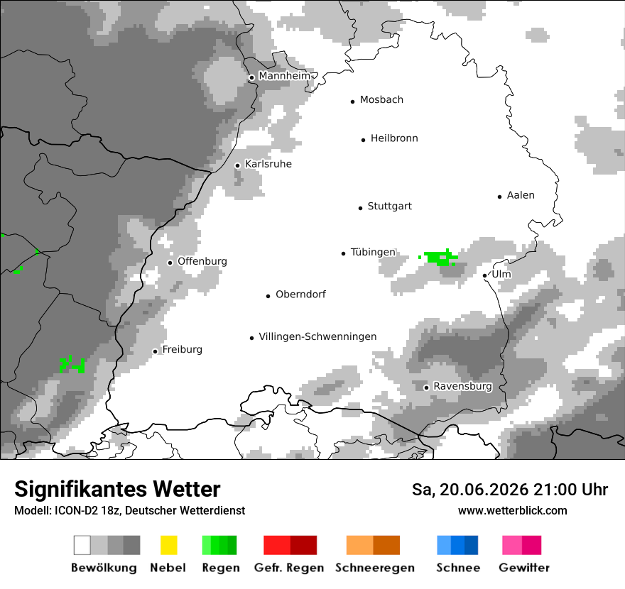 Signifikantes Wetter