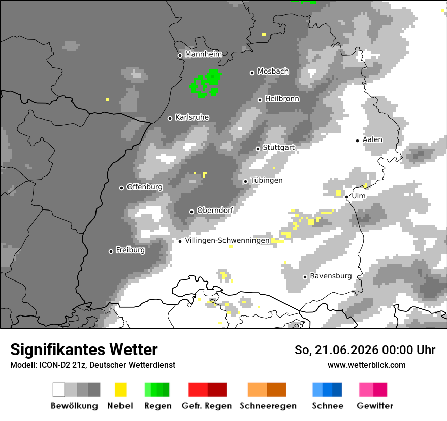 Signifikantes Wetter