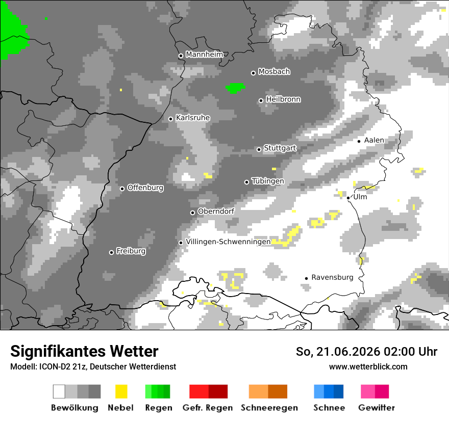 Signifikantes Wetter